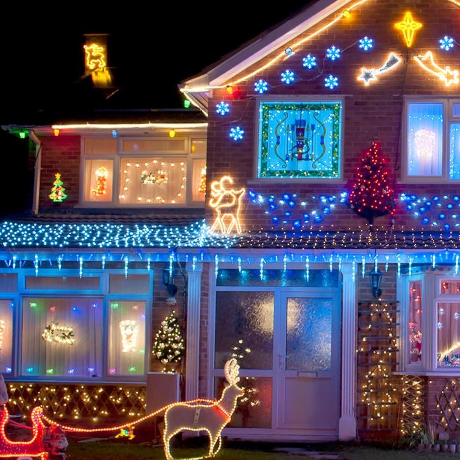 Twinkling Warm White Christmas Lights™