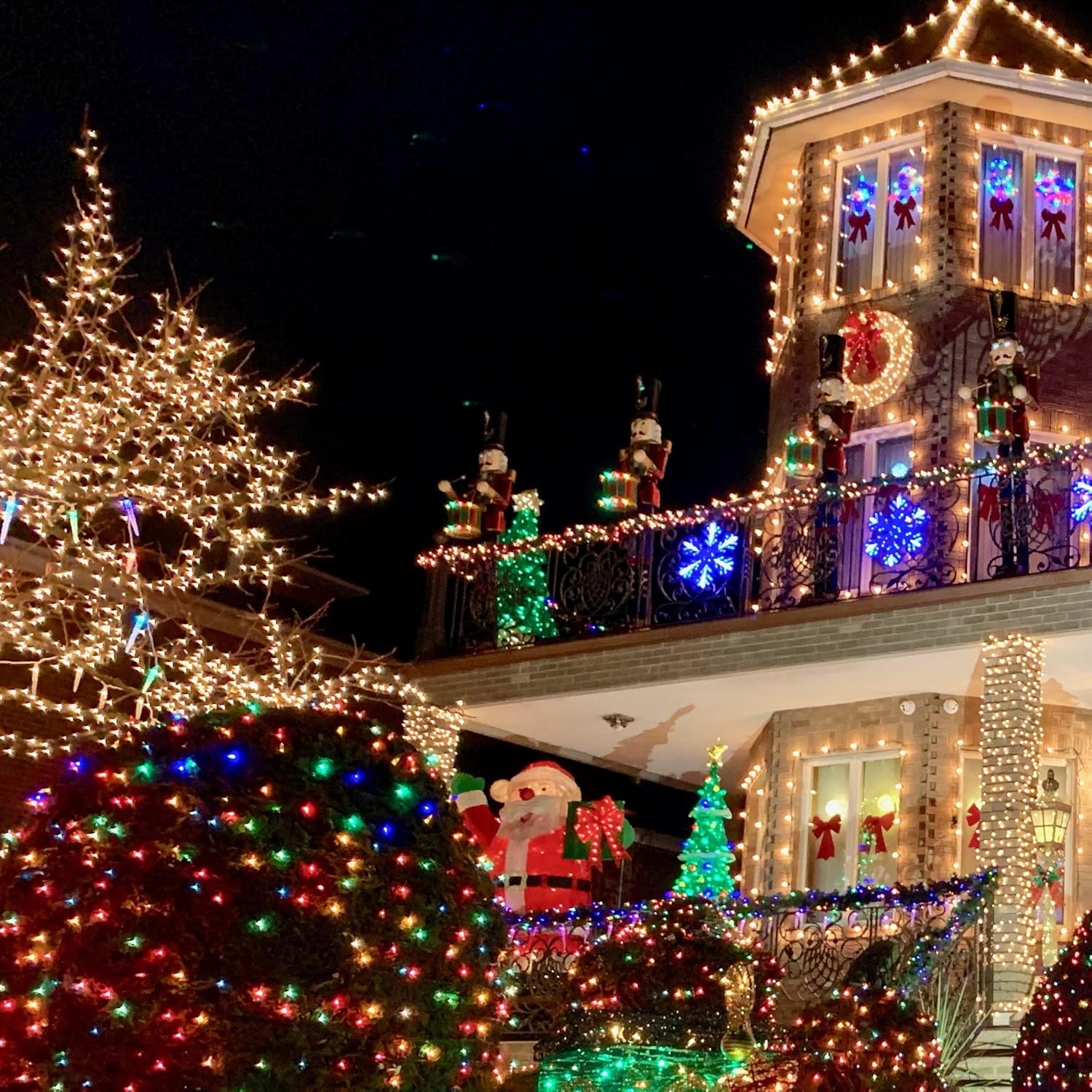 Twinkling Warm White Christmas Lights™