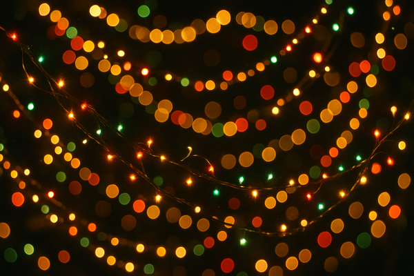 Chirsmas light square image